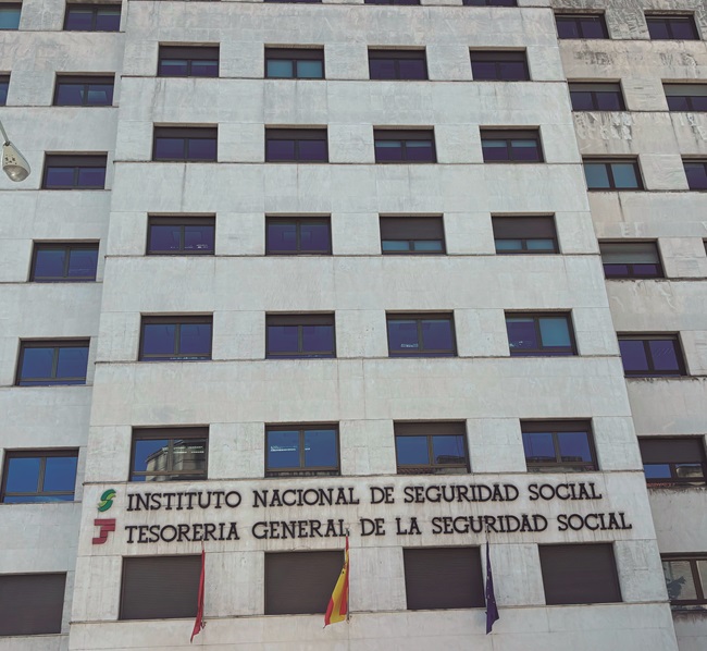 Sede de la Seguridad Social en Iruñea 